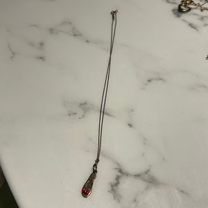 Cute sandal Tiffany & Co Necklace. Never been worn. Lightly tarnished.